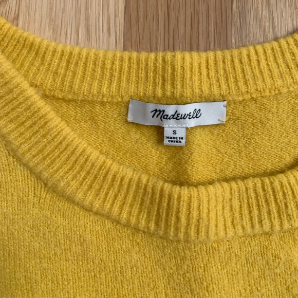 Madewell striped balloon sleeve sweater size small - Picture 2 of 4